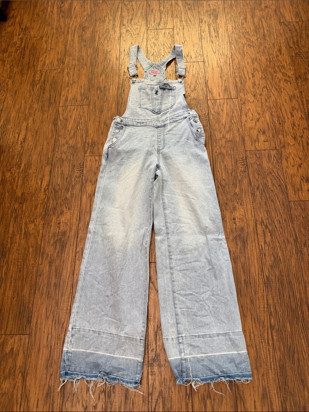 Juicy couture Jean wide leg overalls